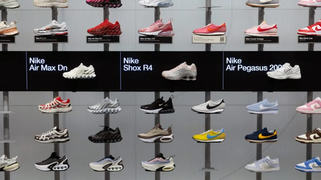 Nike股價應聲漲 - 示意圖