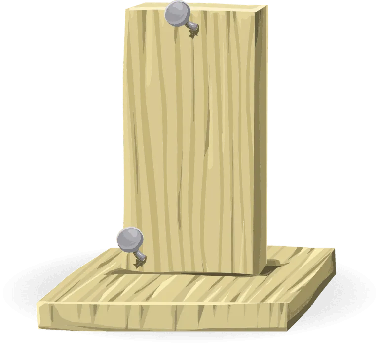wooden boards