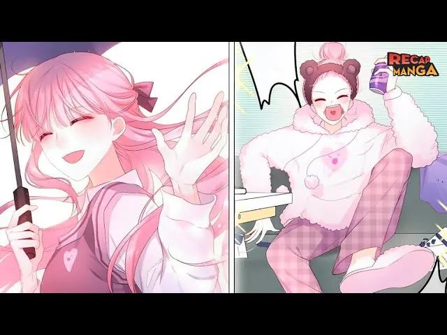 At School, She’s A Perfect Angel, At Home, She’s A Lazy Manga Artist