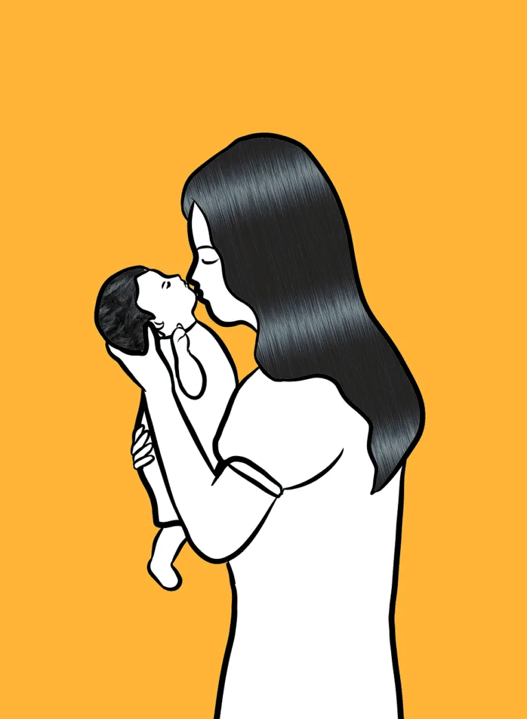 mother and baby
