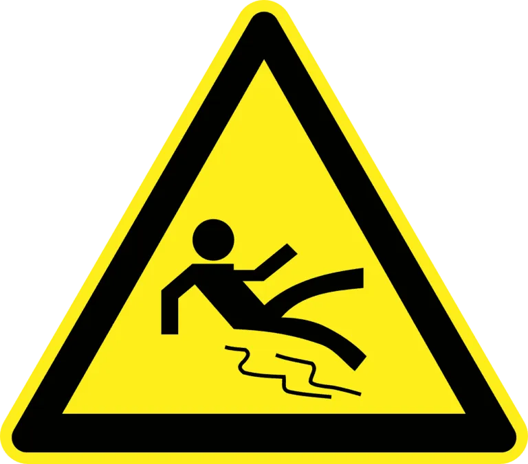 slippery
