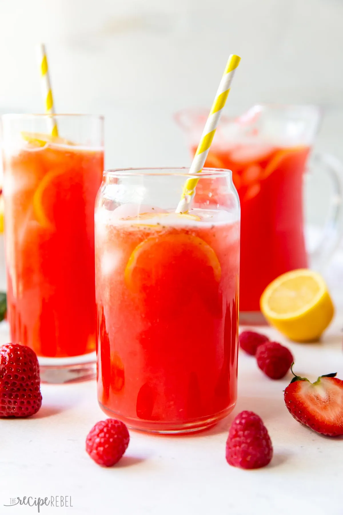 Homemade Pink Lemonade