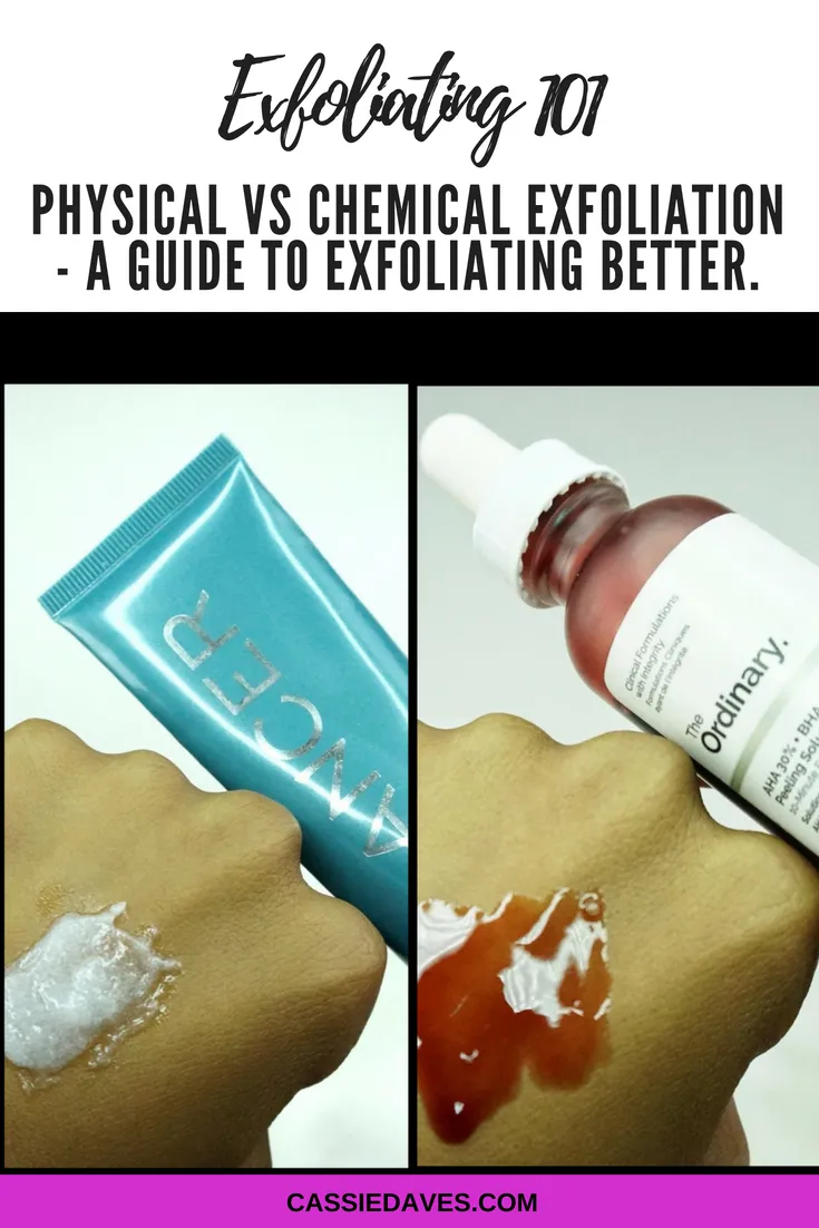 【健康肌膚守護】Chemical vs. Physical Exfoliation: A Guide