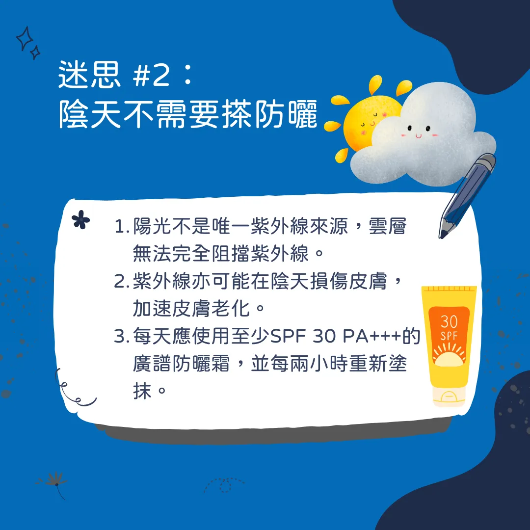 破解防曬常見迷思，如何選對防曬產品？