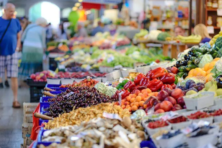 the market