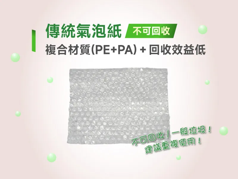 如何處理用過的氣泡布？重複使用、回收、減量攻略