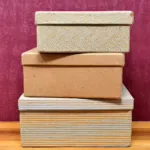 cardboard boxes