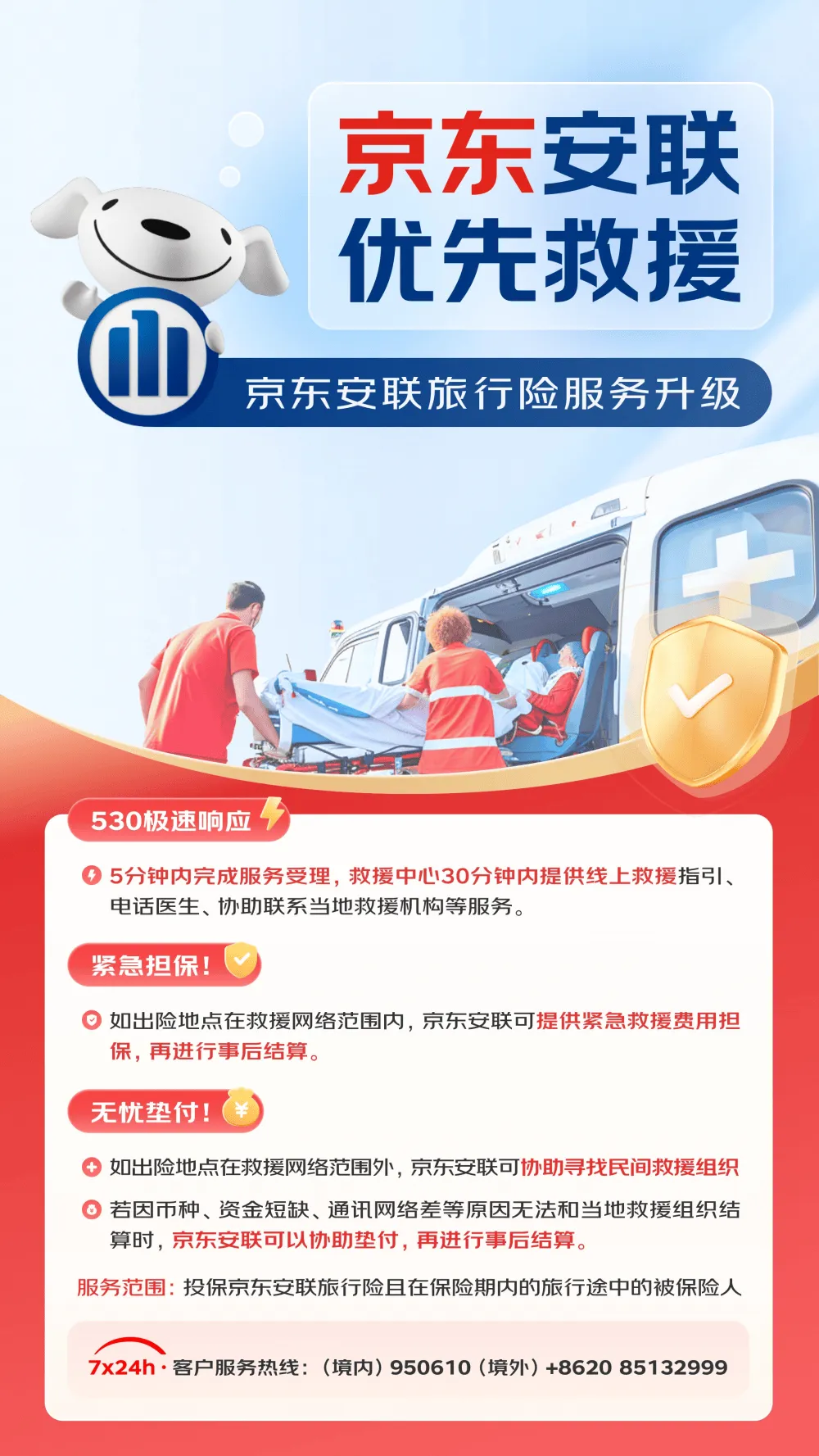 旅遊保險的全球救援服務守護你的旅途安全