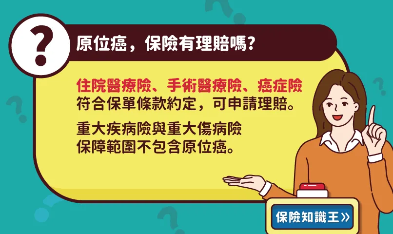 重大傷病險理賠原位癌嗎?條款解密,懂了再買保障更安心