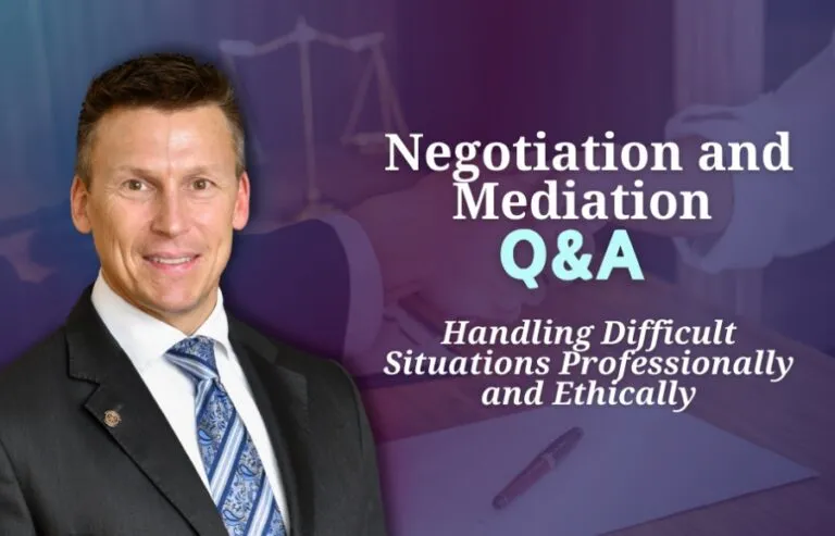 Eric hosts an interactive Q&A to share negotiation strategies and ...