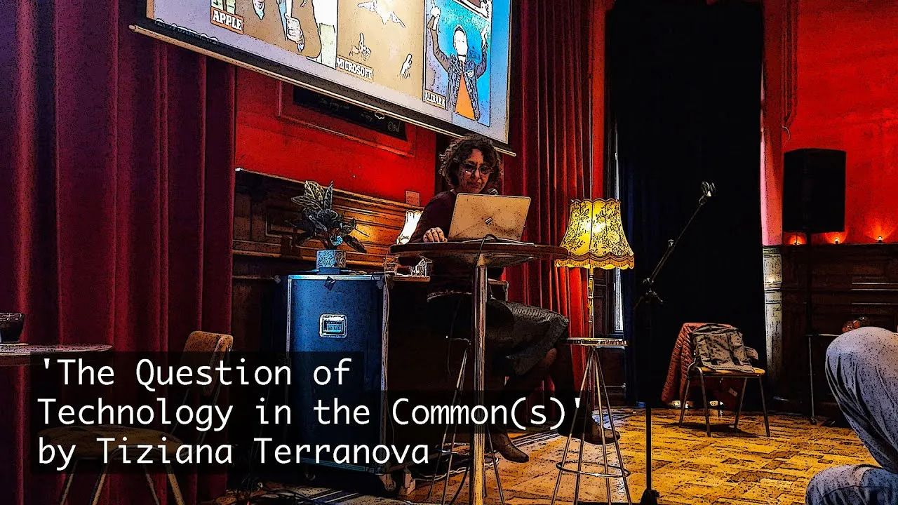 The Keynote: 'The Question of Technology in the Common(s)' by Tiziana Terranova