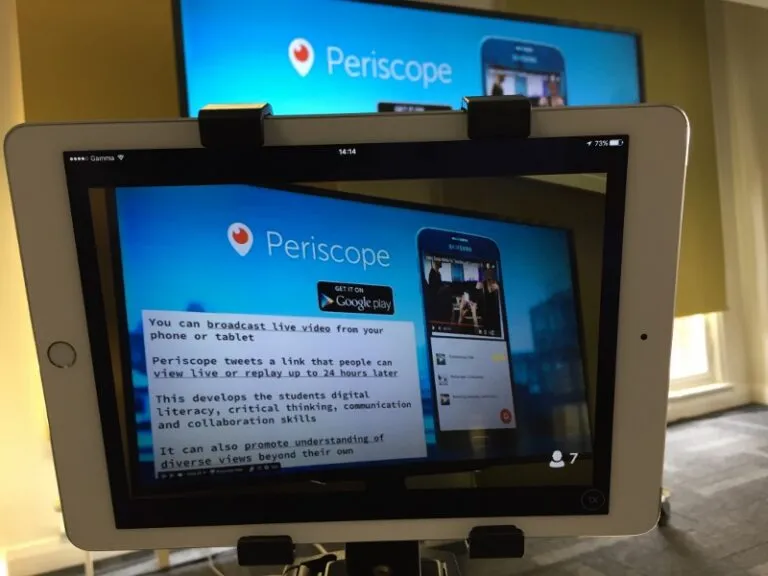 On the Air - making the most of live video - Inspiring learning