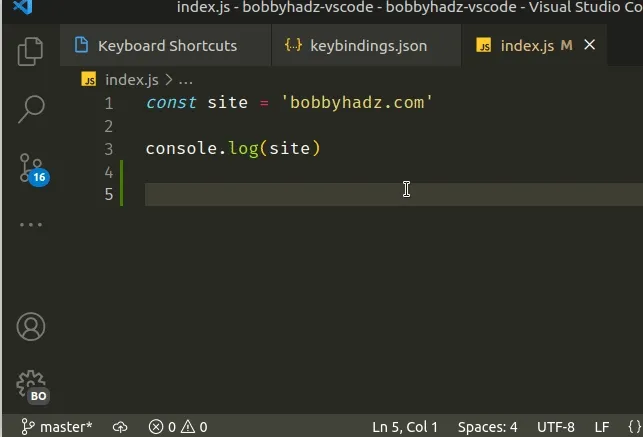 Switch focus between the Terminal and the Editor in VS Code ...