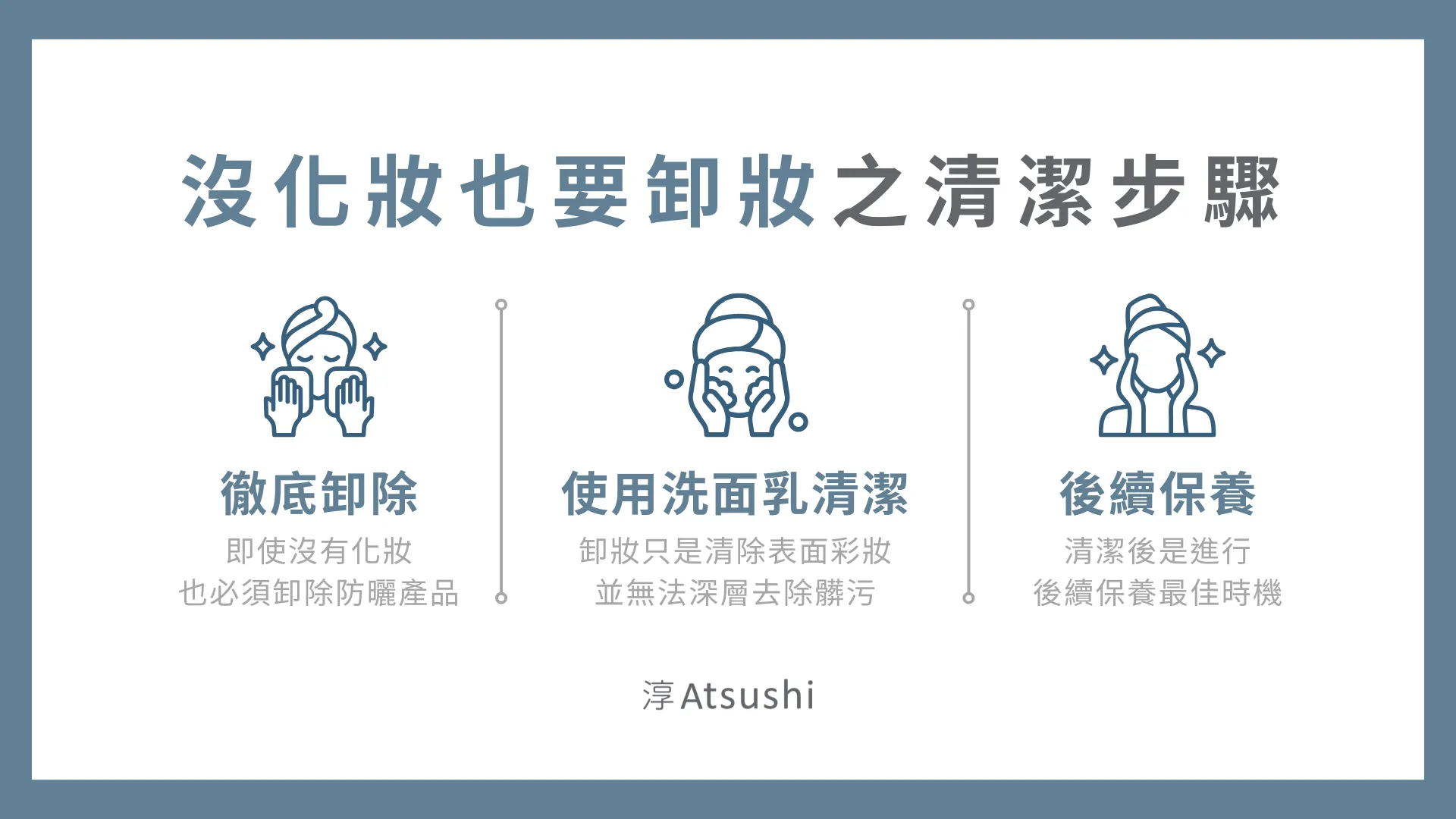 不化妝也需要卸妝嗎?皮膚科醫師親解:防曬、隔離後必學的卸妝攻略!