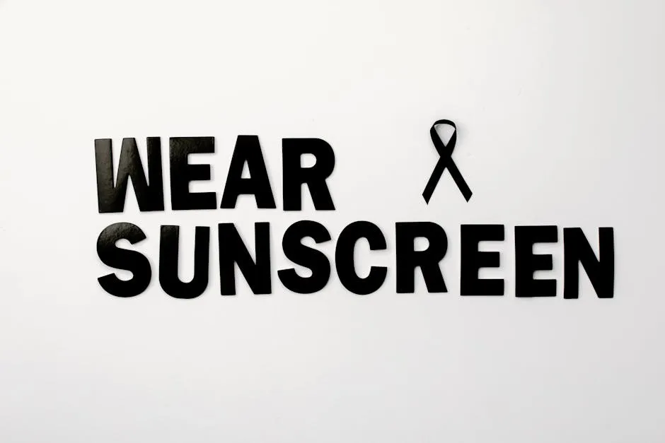 The role of sunscreen in your skin care routine：高效防曬攻略，告別肌膚老化！