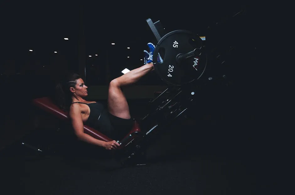 腿推機 (Leg Press) 腳位解密:不同位置,練哪裡?避免踩雷!