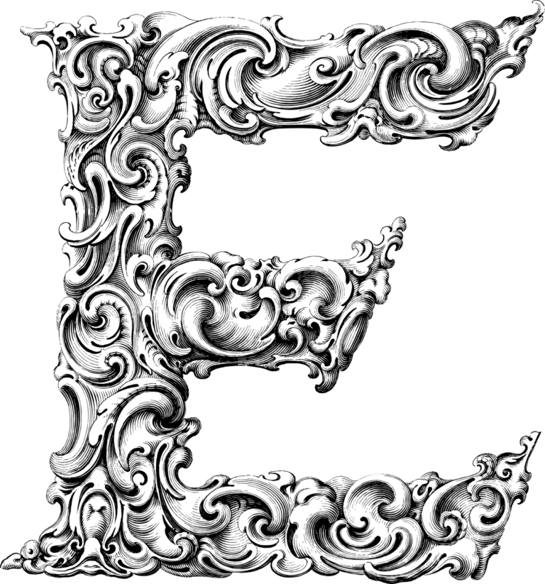 字母e