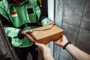 食品包裝容器在自然光下的包裝示意圖