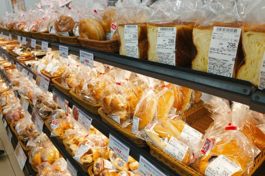 包裹用於商品包裝的示意圖