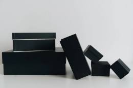 禮品包裝整齊堆疊的包裝示意圖