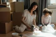 包裝材料整齊堆疊的包裝示意圖